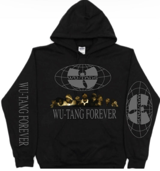 Wu Tang Forever Pullover Hoodie New 2025 S-5XL