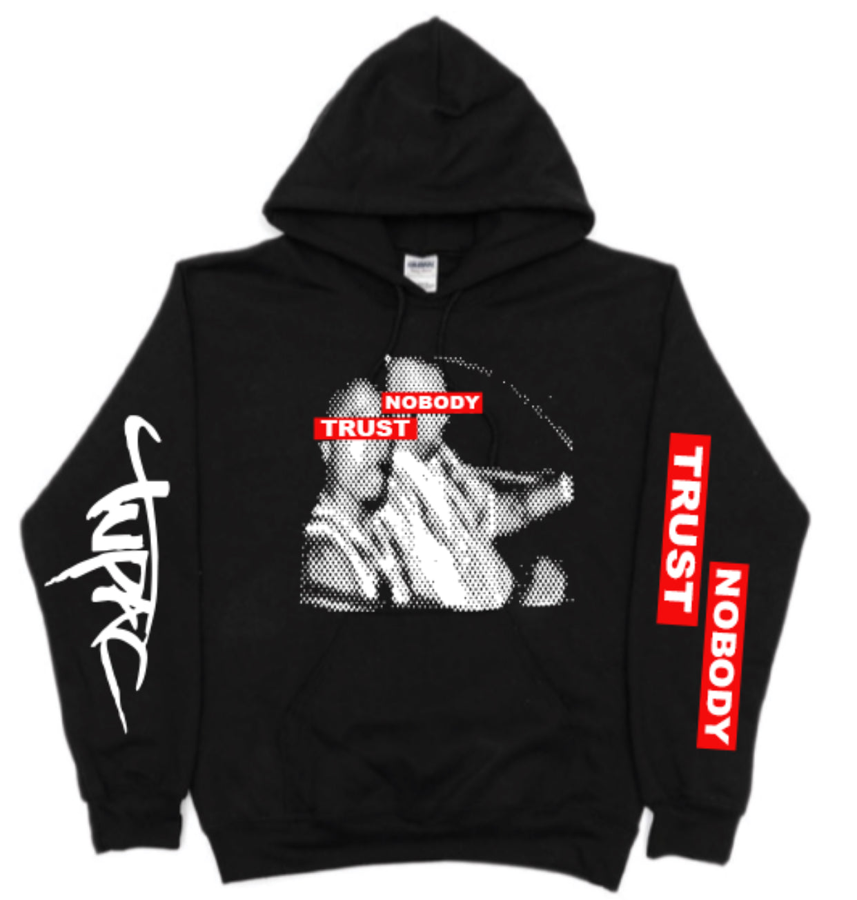Tupac TRUST NOBODY Merch Hoodie x Crewneck x T shirt New