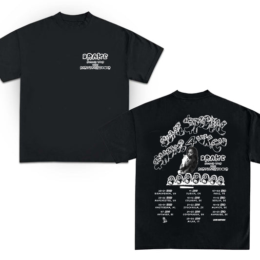 Drake x Partynextdoor “$ome $pecial $hows 4 U”  Tour Dates T shirt All Colors and Sizes
