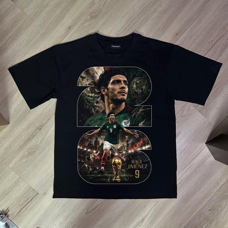Mexico T shirt Mexico National Team Tee New S-5XL Raul Jimenez