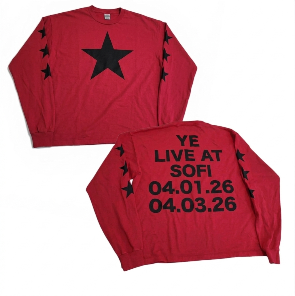 Kanye West BULLY Live at Sofi Merch Long Sleeve T shirt