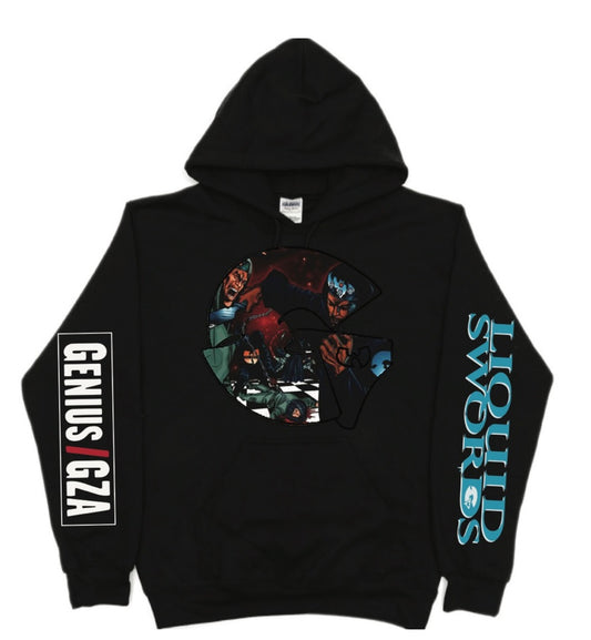 GZA Liquid Swords  x WU Pullover Hoodie S-5XL New