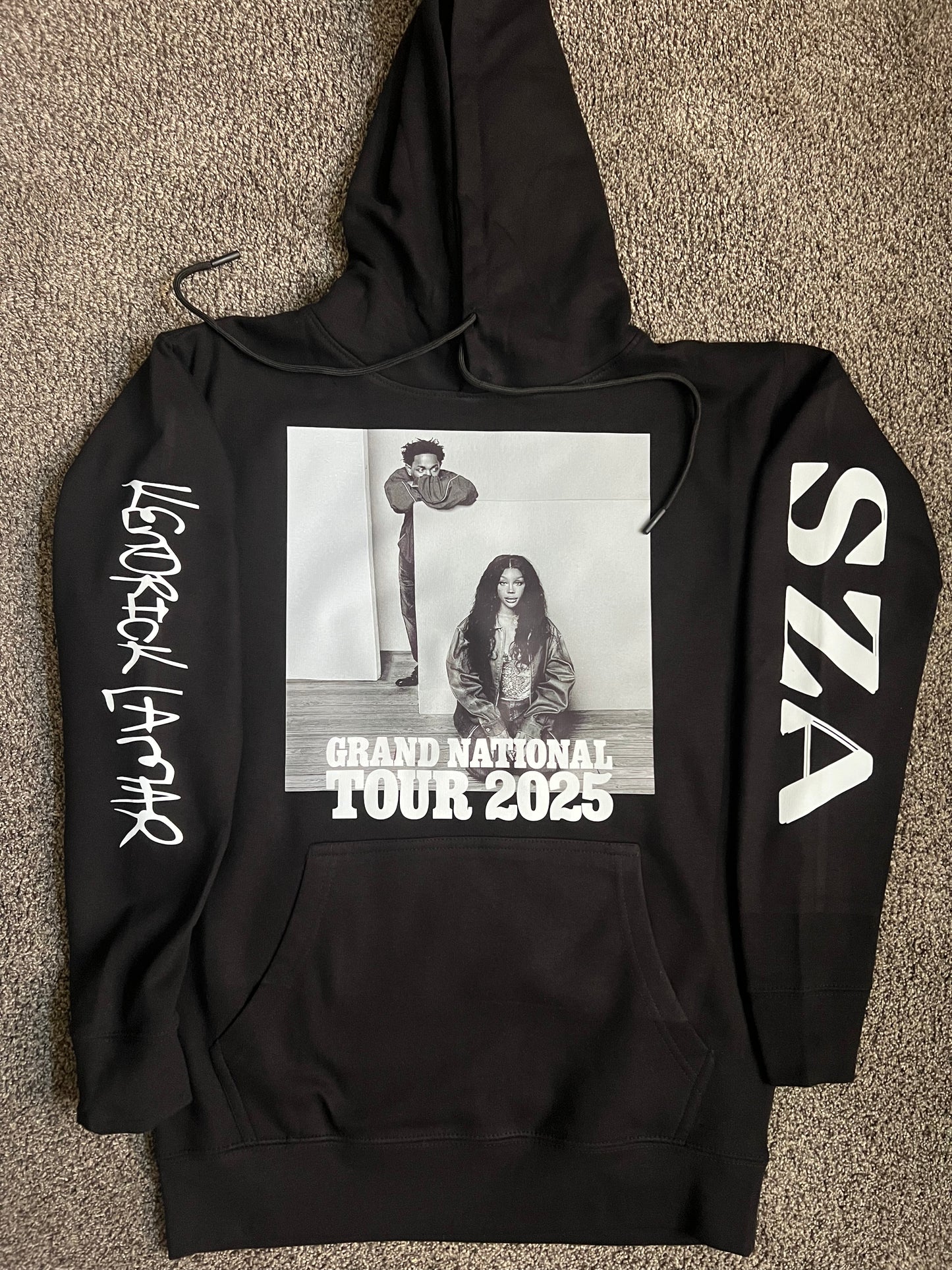 Kendrick Lamar x SZA x Grand National Tour TDE x pgLang Hoodie Unisex S-5XL New