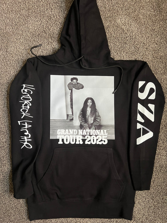 Kendrick Lamar x SZA x Grand National Tour TDE x pgLang Hoodie Unisex S-5XL New