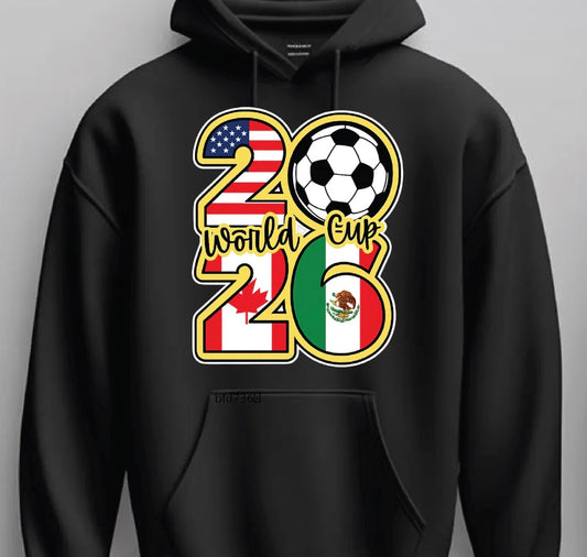 FIFA World Cup 2026 Pullover Hoodie 2025  New S-5XL